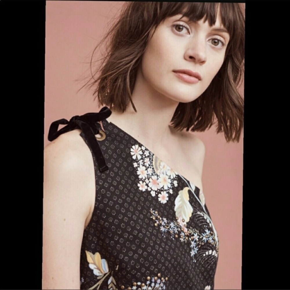 NWOT Maeve Ashbury One Shoulder Dress Size 4